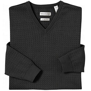 Childrens Toyshop  Apparel : Tehama Mens V-Neck Cable Sweaters