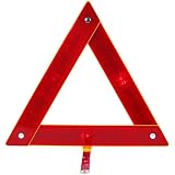 Trademark 72-0371 Reflecting Safety Triangle with Flashing LED Lights