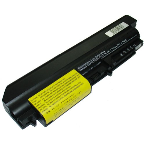 Bluetrade Akku f&uuml;r IBM ThinkPad T61 7659/T400 2764/T61 6480/R400 (10,8 V, 4400mAh) schwarz Preisvergleich