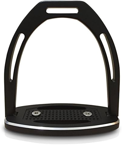 RPL English Jin Fillis Iron Horse Stirrups - Black
