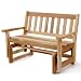 Cedar Glider With Clear Western Red Cedar Fully Routed Edges Zinc Plated Hardware & Finely Sanded Finish