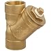 Flexicraft YBS Bronze Wye Strainer with Sweat End, 1-1/2" ID x 6-7/8" Length