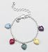 (03491812) Assorted Heart Charms Bracelet in Miscellaneous