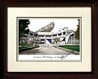 San Francisco State University Alma Mater Alma Mater 14x18 Lithograph in Mahogany Frame