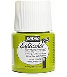 Pebeo Setacolor Transparent Fabric Paint (Pernod Yellow) 2 pcs sku# 1849415MA