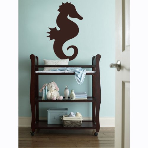 Vinyl Wall Art Decal Sticker Seahorse Silhouette Kids Room