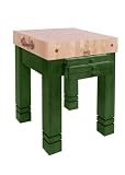 John Boos & Co. American Heritage Collection Basil Steamer Block 24x24-in.