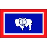 Wyoming State Flag, Nylon (3 ft. x 5 ft.)