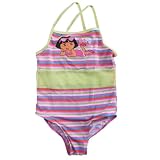 Dora the Explorer - Clothing - Toddler Girls One Piece Bathing Suit with Tank Top