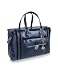 Gucci Treasure Dark Blue Patent Leather Boston Bag