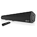 AXESS SBBT1206 AXESS 38-Inch Slim Bluetooth 2.1 Sound Bar with FM Radio, Black