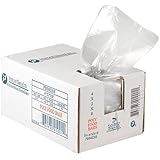 Inteplast PB040208 1 pt Capacity, 8" Length x 4" Width x 2" Gusset, Food and Utility Poly Bag (Case of 1,000)