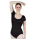 Adult Plus Size Short Sleeve Leotard - D5102W