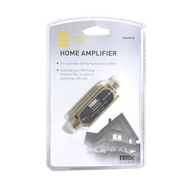 Click here to buy Terk XMAMP18 In-Line Amplifier for XM Satellite Radio XM6 Home Antenna by Terk.
