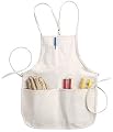 Custom LeatherCraft C11XXX 4 Pocket Loop Neck Bib Apron