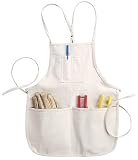 Custom LeatherCraft C11XXX 4 Pocket Loop Neck Bib Apron