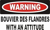 Warning: Bouvier des Flandres with an attitude T-Shirt for Adult