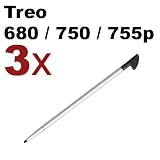 3-Pack Stylus for Palm Treo 680 / 750 / 755p, Metal