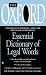 The Oxford Essential Dictionary of Legal Words (Oxford Essential)