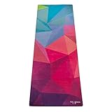 The Combo Yoga Mat. Luxurious Non-slip and Designed to Grip the More You Sweat! Eco-Friendly Reversible and Machine Washable