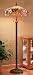 20" Oriental Peony Floor Lamp