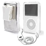 Crystal Clear Hard Plastic Case for iPod 5G Video [30GB] + Auto Charger + Screen Protector + Belt Clip+Neck Strap+ Click Wheel Protector Sold By TopDeals888