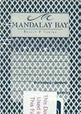 Mandalay Bay Casino Las Vegas Blue Playing Cards