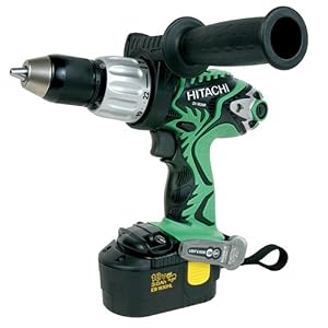 Hitachi DV18DMR 18-Volt 1 2-Inch Cordless Hammer Drill by Hitachi