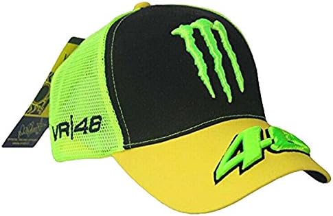 Embroidery Motogp Valentino Rossi monster 46 Baseball Hat Peaked Cap - Style 3#