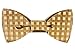 Hello Tie Men's Wooden Bowtie- Original Wood Color Bow Tie