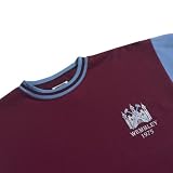 Picture of Score Draw Official Retro West Ham United Mens 1975 FA Cup Final Shirt