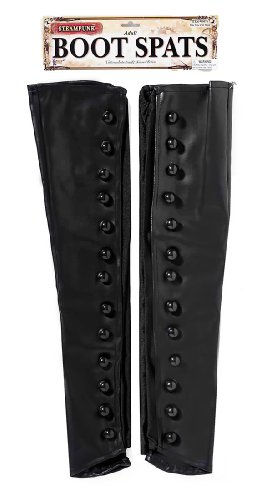 Steampunk Boot Spats - Adult Std.