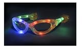 WeGlow International Flashing Multi Color Sunglasses (2 pack)