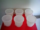 VINTAGE Tupperware Individual Jello Molds Set of 6 Complete as shown 416E8EhkB6L. SL160 VINTAGE Tupperware Individual Jello Molds Set of 6 Complete as shown