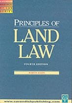 Principles of Land Law (Principles of Law)
