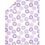 Kids Bedding: Girls Lavender Daisy Stripe Duvet Cover, Fq La Fresh Daisy Duvet Cover