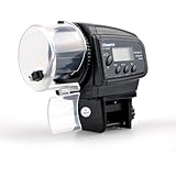 Soled Aquarium Tank LCD Auto Fish Feeder 4 Feeding Times Adjustable