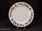  : CHINA PEARL FINE CHINA NOEL BROWN B/S DINNER PLATES