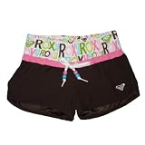 Girls Roxy CRAZY KIDS Casual Beach & Surf Summer Shorts - Black