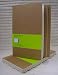 Moleskine Kraft Cover Set of 3 Plain Journals 5-1/8 x 8-1/4 inches- each Cahier has 80 plain pages with the last 16 detachable! Image