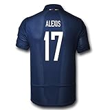Puma Alexis #17 Arsenal Third Soccer Jersey 2015-16 (YOUTH)/サッカーユニフォーム　アーセナルFC　Third用　アレクシス　背番号17　2015　ジュニア向け (Y-Large)