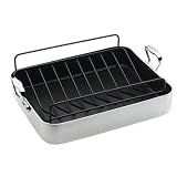 Review Wisconsin  / CHEFS DESIGN 1218 18-Inch French Roaster with Roasting Rack