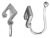 Small Sterling Silver Musical Note Nose Ring