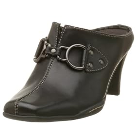 Aerosoles Women's Cinch Worm Stacked Heel Mule