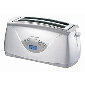 Morphy Richards 44082 Opera 4 Slice Silver Toaster