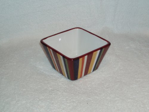 The Pampered Chef Simple Additions Striped Small Bowl