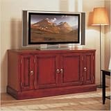 Cosmopolitan 61" TV Credenza in Rich Brown Cherry
