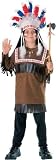 Children Costume Boys NEW Chief Warrior Indian Outfit S Boys Small (3-4 years)