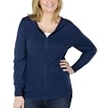 Mossimo&reg; Black Plus Ultrasoft Hoodie Sweater - Dark Blue Heather