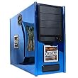 11-Bay XKROMA ATX Chrome Case w/Blue LEDs - No PS (Blue)